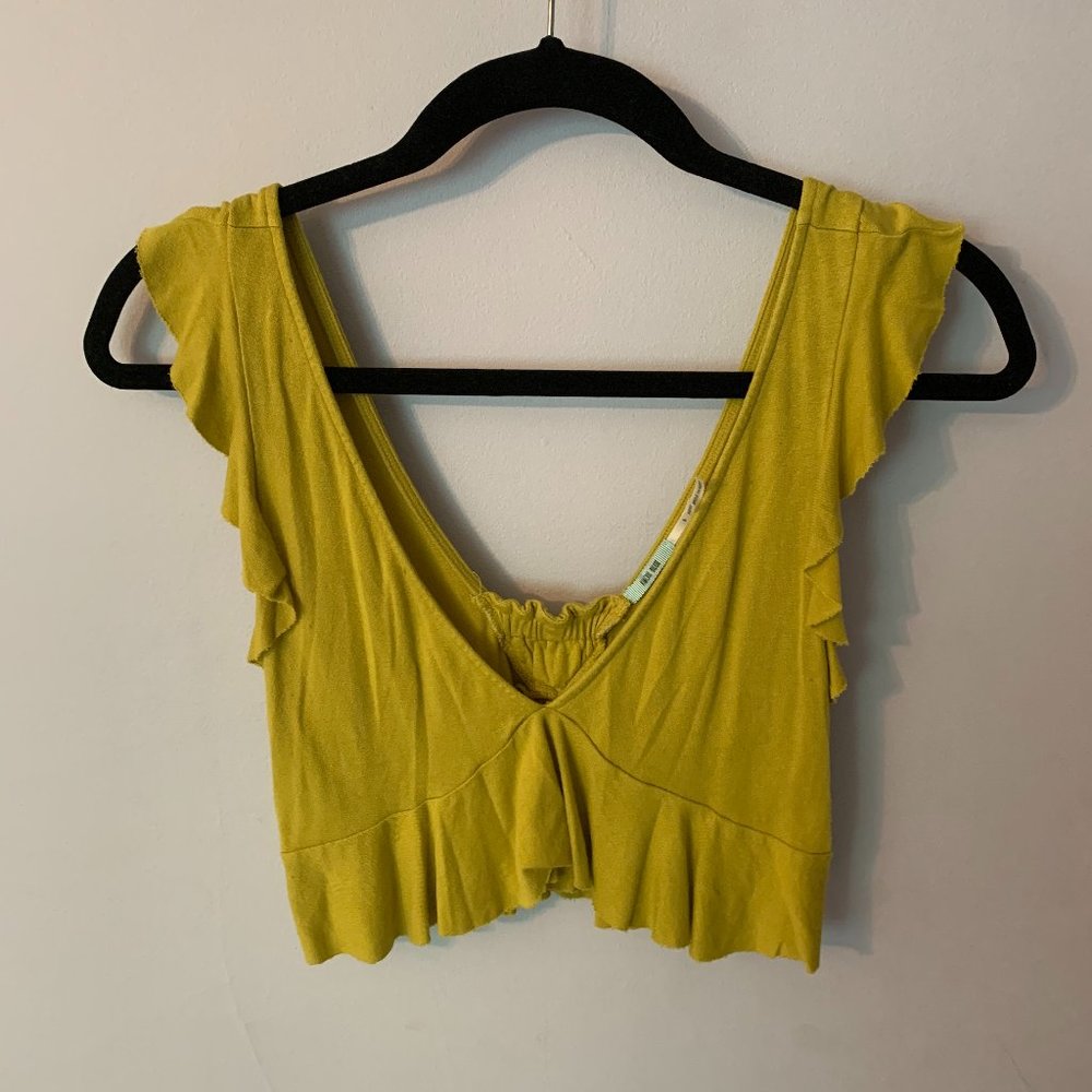Ruffled Crop Top